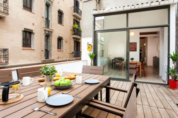 apartamento con terraza barcelona